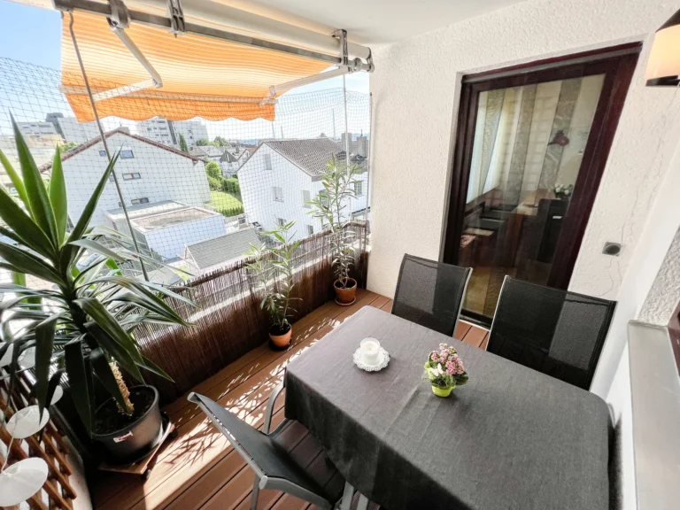 Wohnung Altbach - Balkon